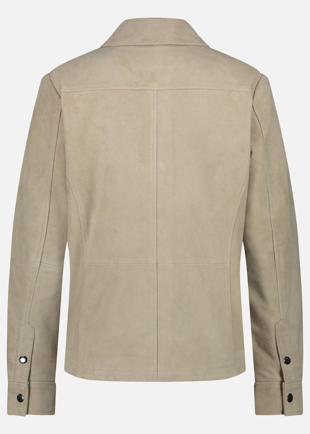 off white jacket on a white background