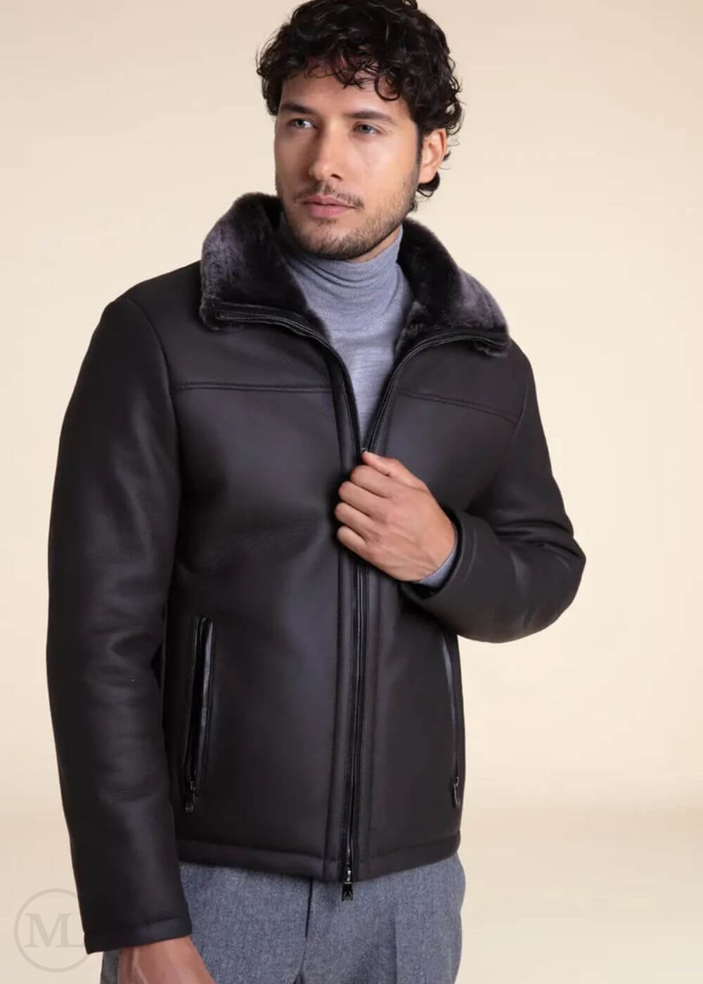 Custom leather jacket — made to your exact measurements — Manzo Leathers