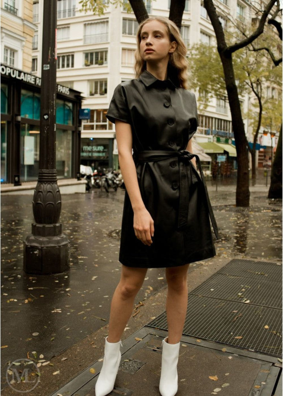 Women's Leather Dresses  Manzo Leathers