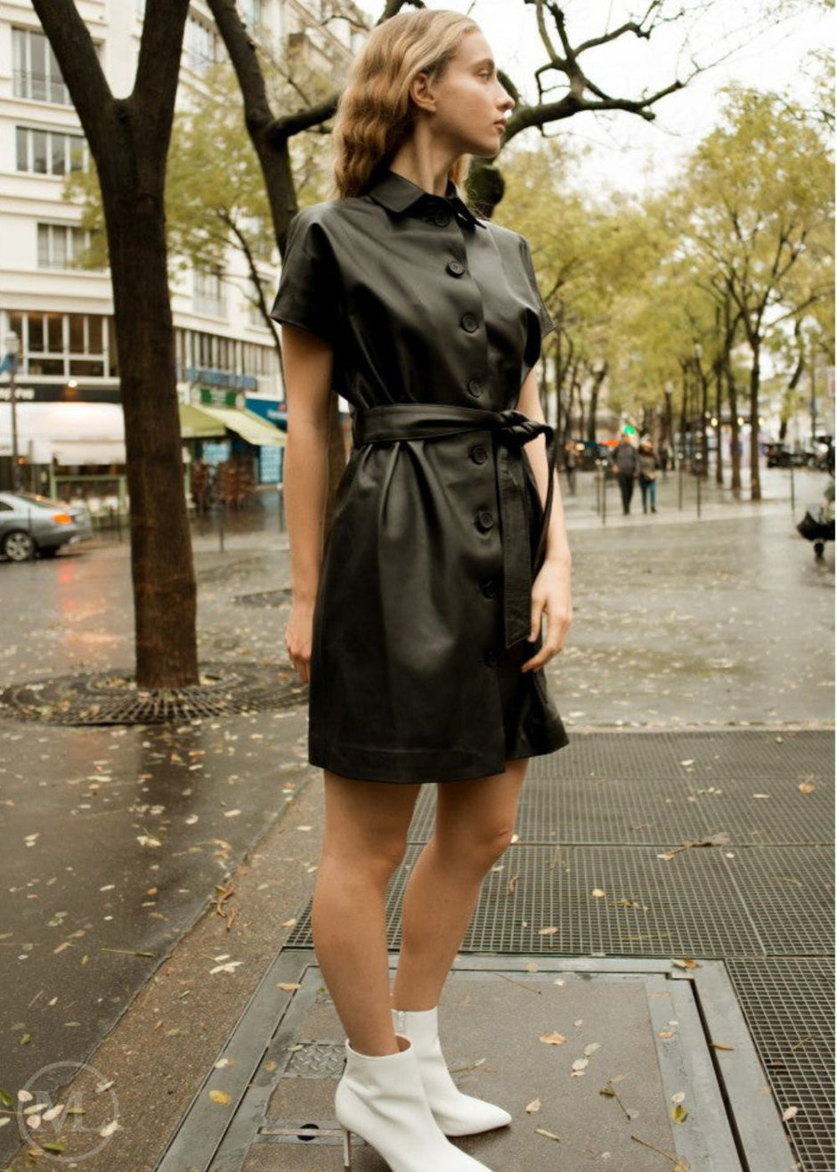 Women's Leather Dresses  Manzo Leathers